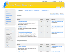 Tablet Screenshot of forums.gcstar.org